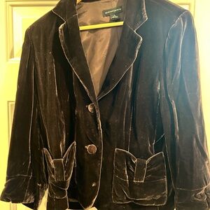 Velvet jacket